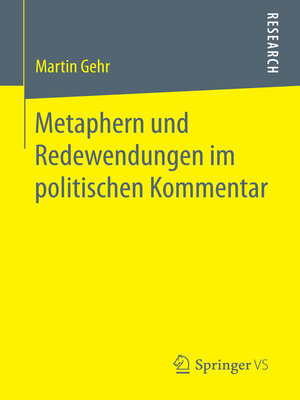 cover image of Metaphern und Redewendungen im politischen Kommentar